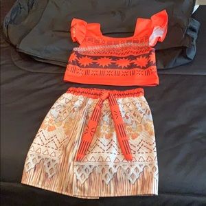 Disney’s Moana Skirt and Top